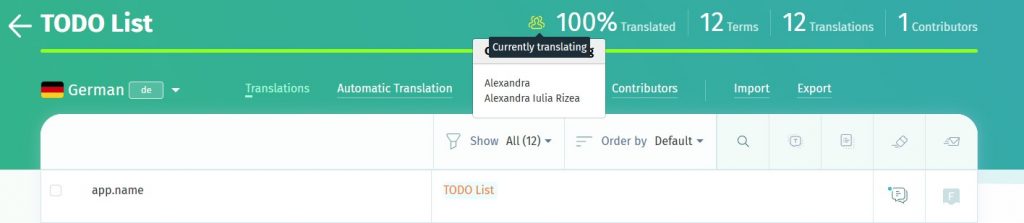 POEditor localization tool - Realtime Translation System